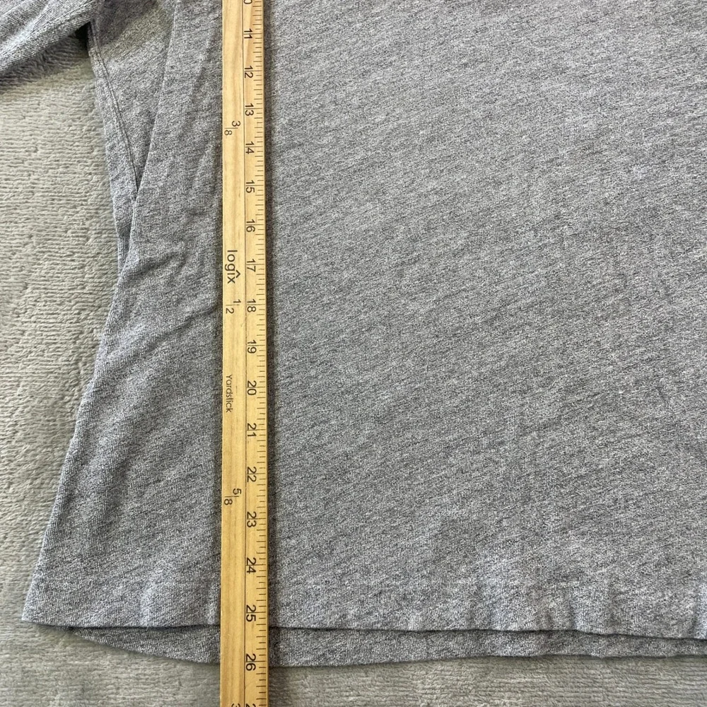 Polo Ralph Lauren Henley Shirt  Mens XL Gray Long Sleeve Classic Preppy School